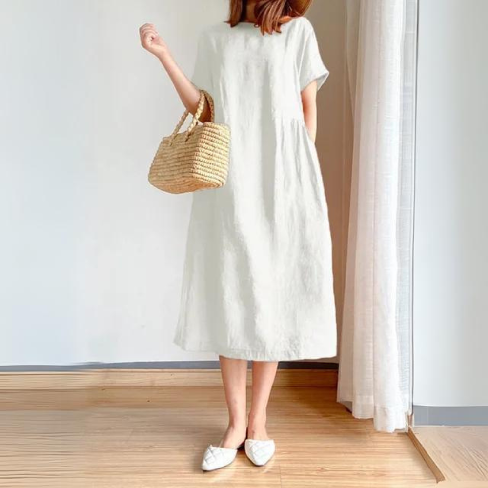 Puck - Cotton Linen Dress