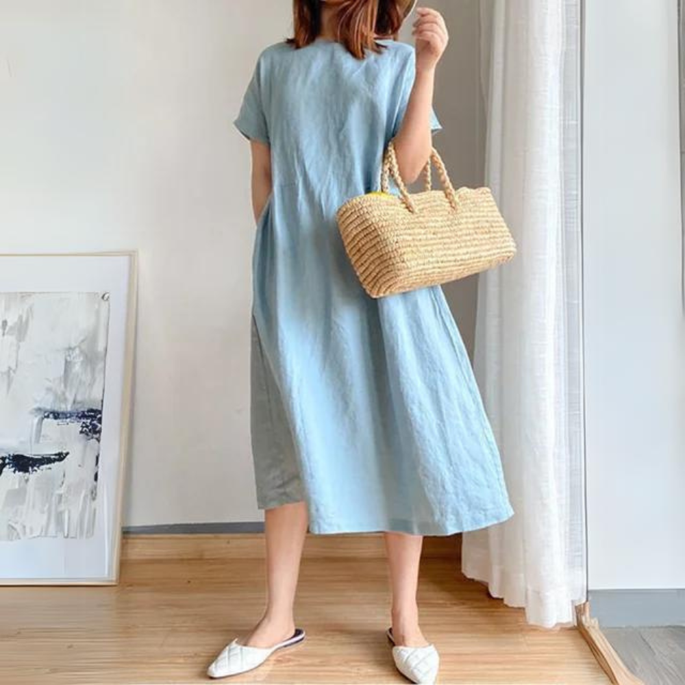 Puck - Cotton Linen Dress