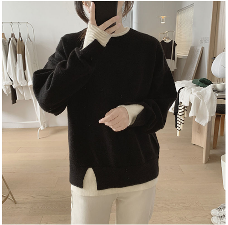 Women's turtleneck sweater