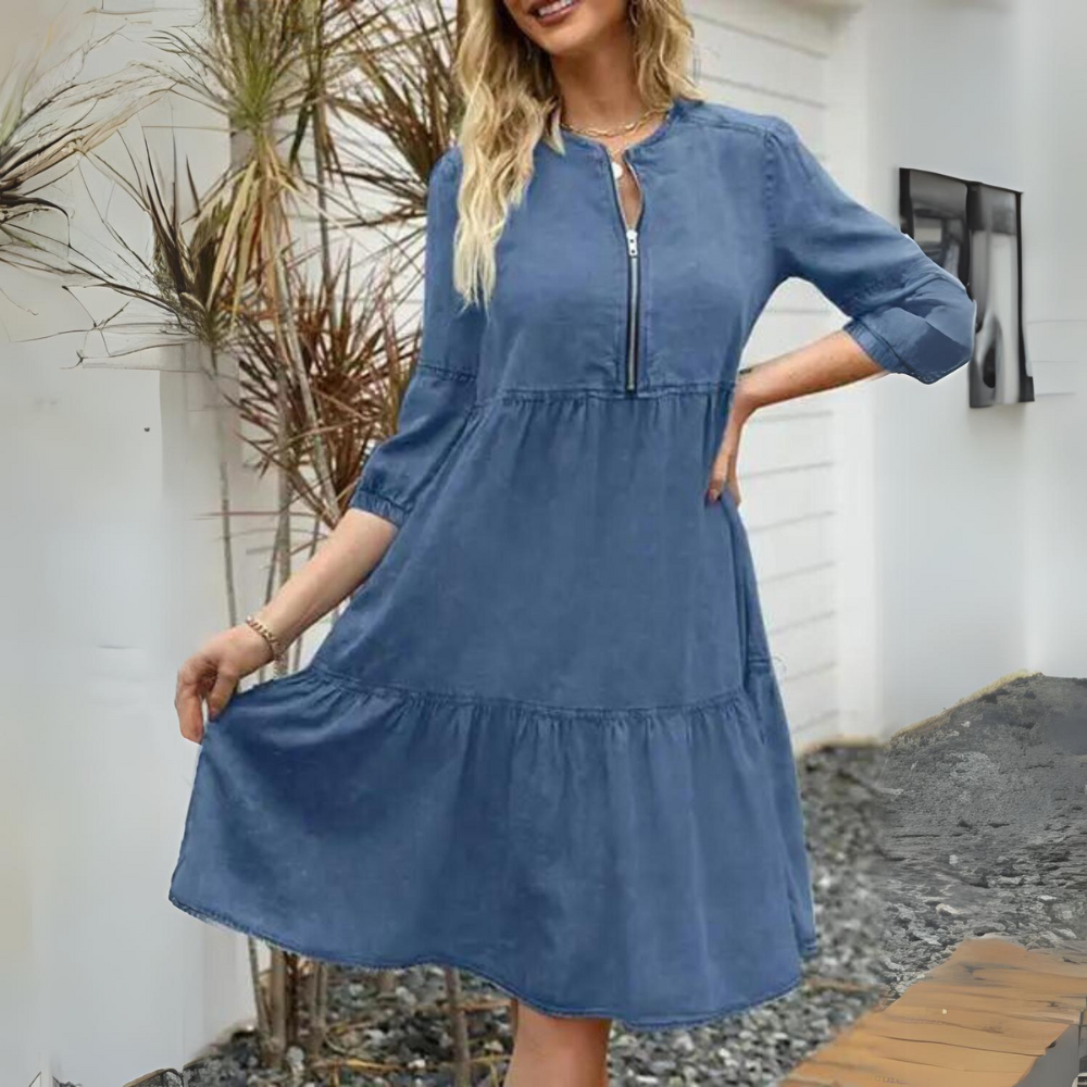 Quinty - Denim Dress