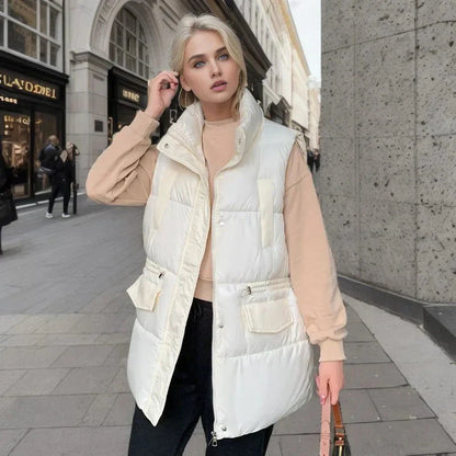 Warm & casual vest jacket - Rayla