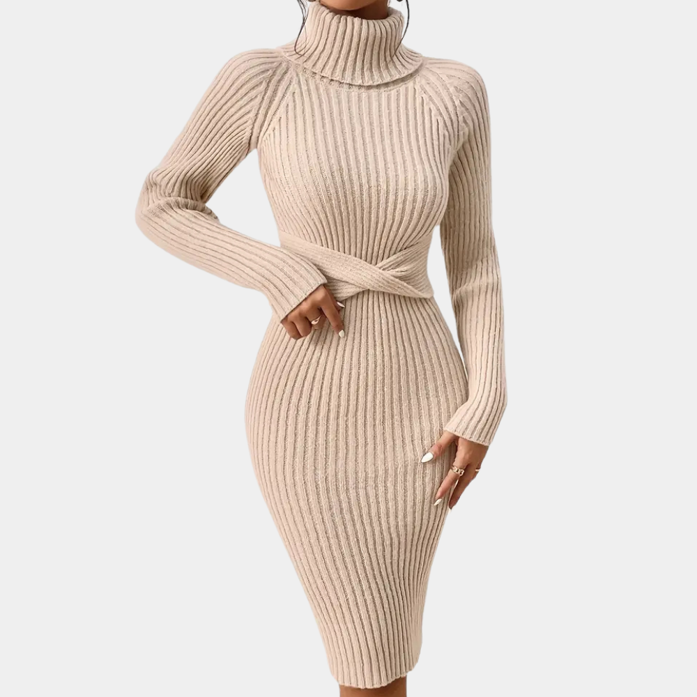 TIFFANY - Elegant Sweater Dress for Ladies