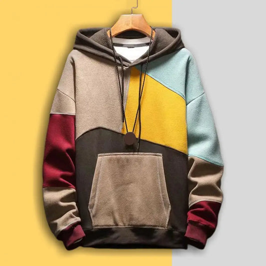 Duco Sweatshirt | Multicolored Hooded Sweatshirt