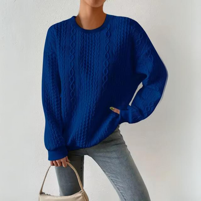 Rafaella - Elegant round neck sweatshirt