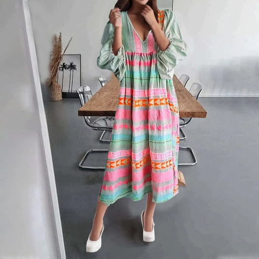 Regina - Bohemian summer dress