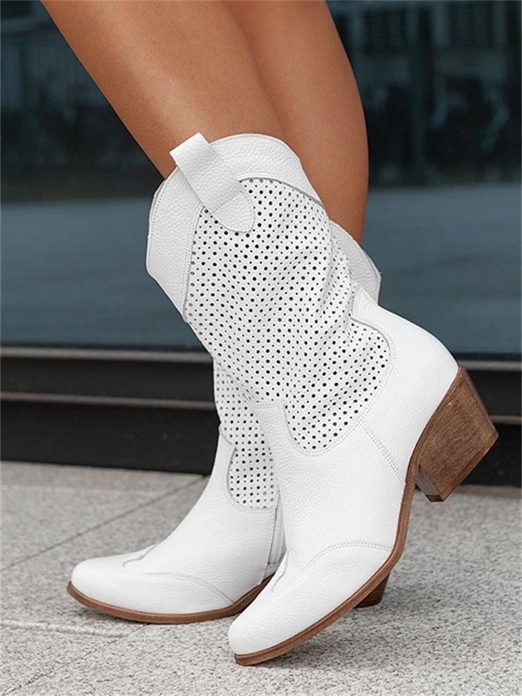 Rona - Sporty Cowboy Boots for Women