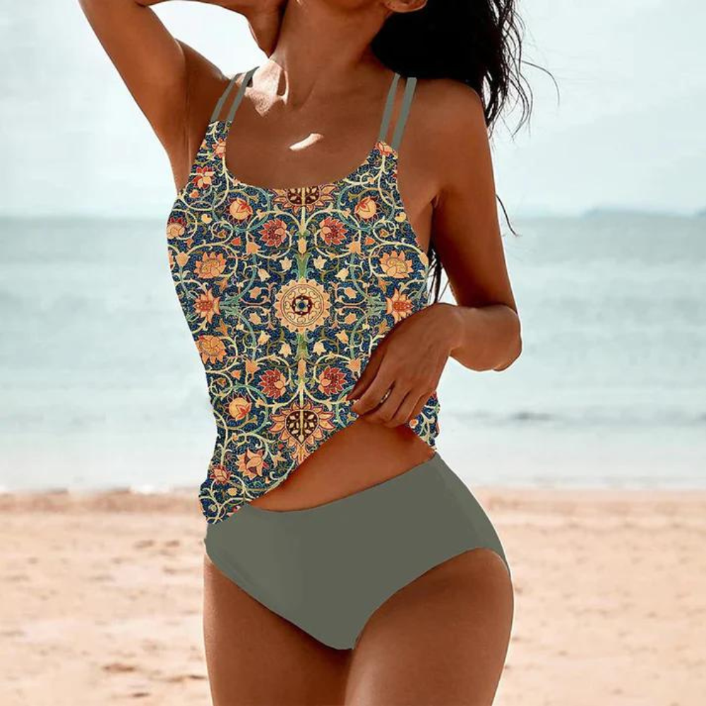 Ruby - Elegant Printed Swimwear