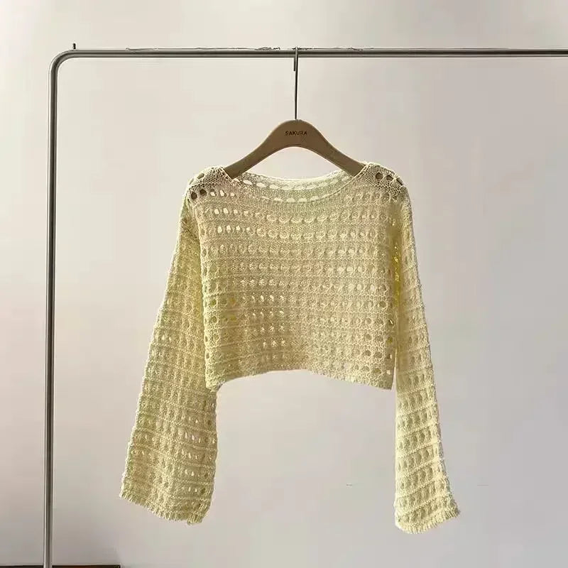 Kimo crochet blouse