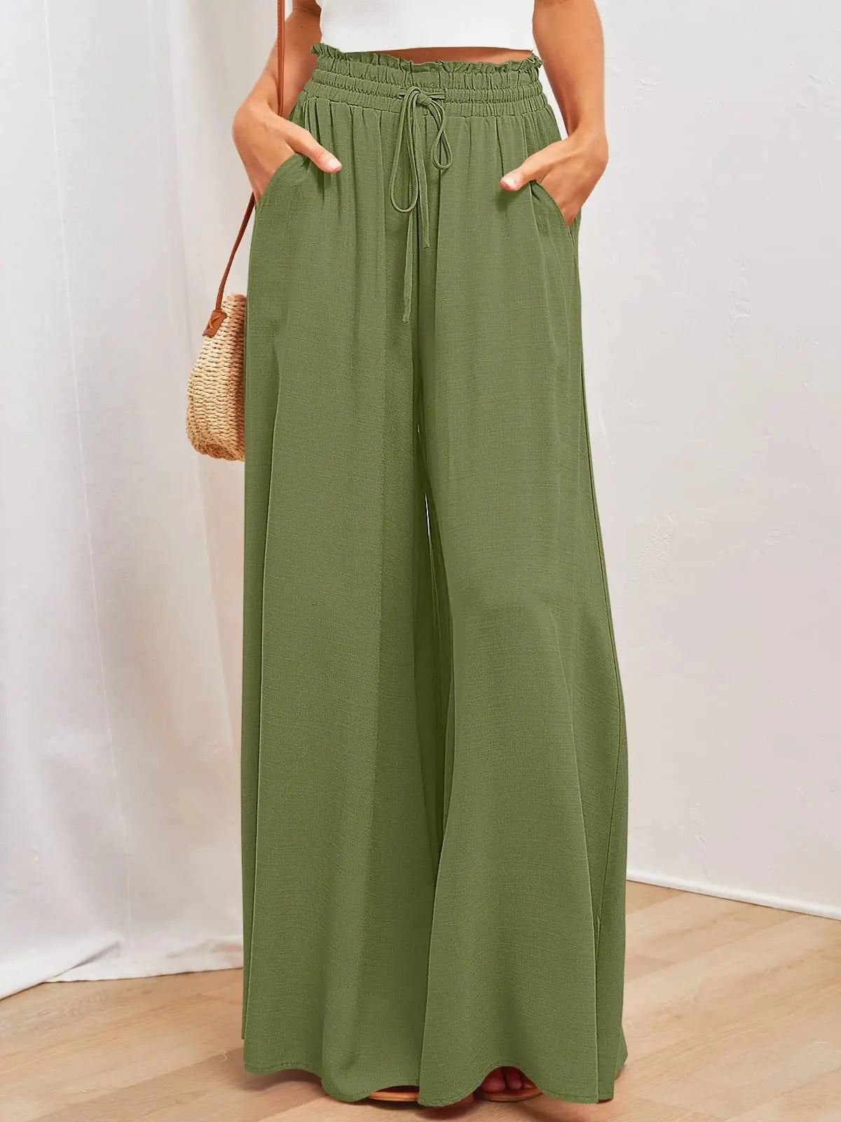 Nina - Casual and Stylish Autumn Wide Leg Pants for Women