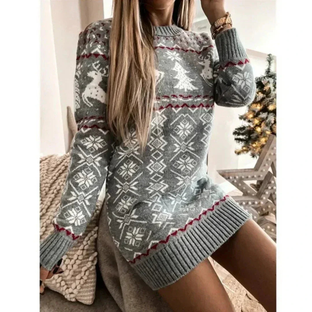 Sophia - Warm Christmas Dress for Women