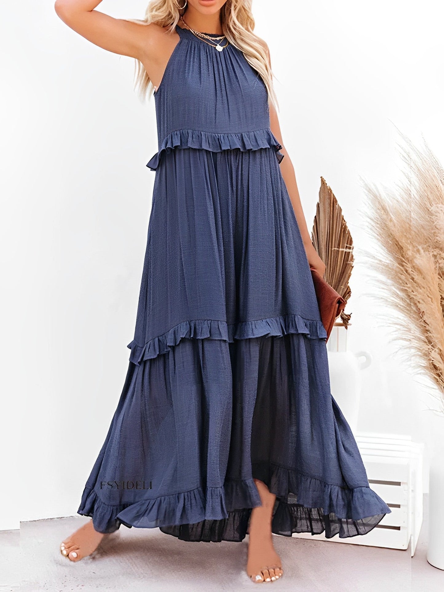 LUSI - Elegant boho summer dress