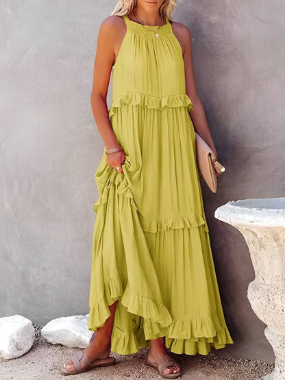 LUSI - Elegant boho summer dress