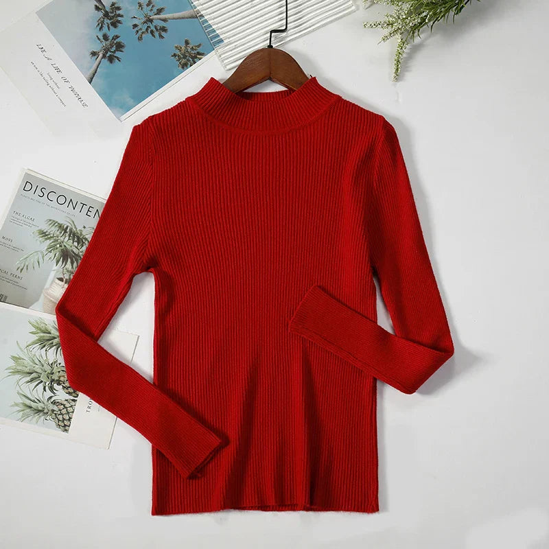 Versatile knitted sweater for women