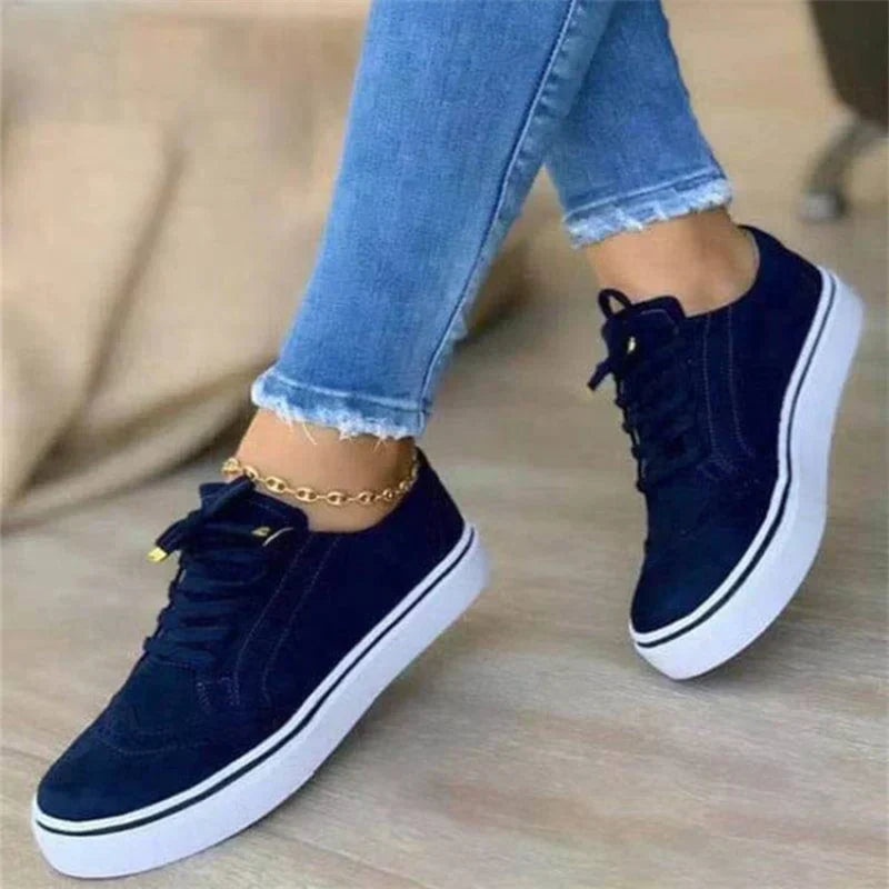 Casual Sneaker Fashion Versatile Lace Up Shoes