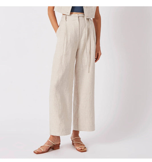 Clémence - Wide-leg linen pants