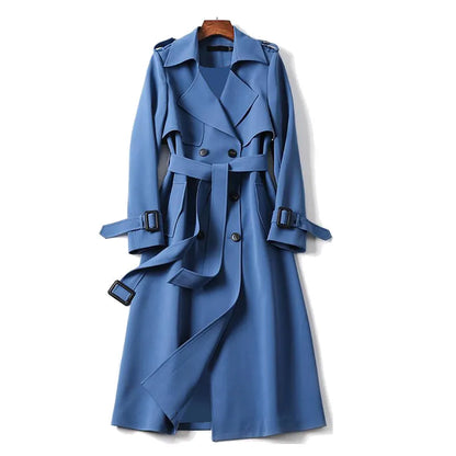 Women's winter trench coat - Leota