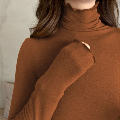 Tisha turtleneck T-shirt for women