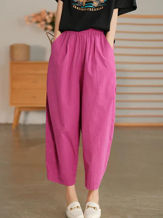 Geraldine - Cotton summer pants