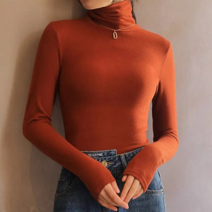 Venice - Women's Velvet Turtleneck