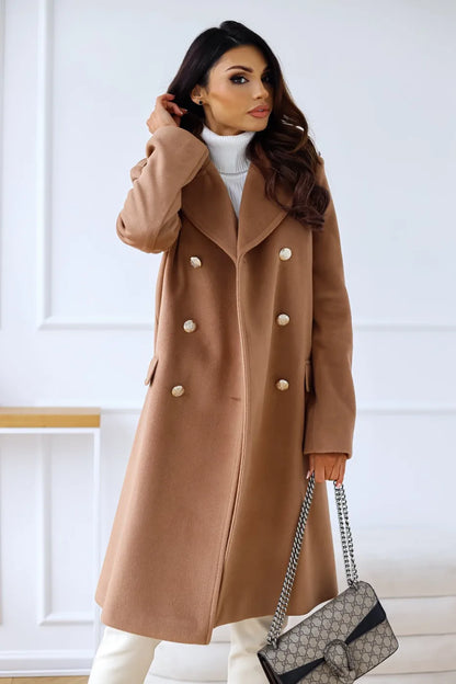 Elegant women's trench coat for winter - Elbe