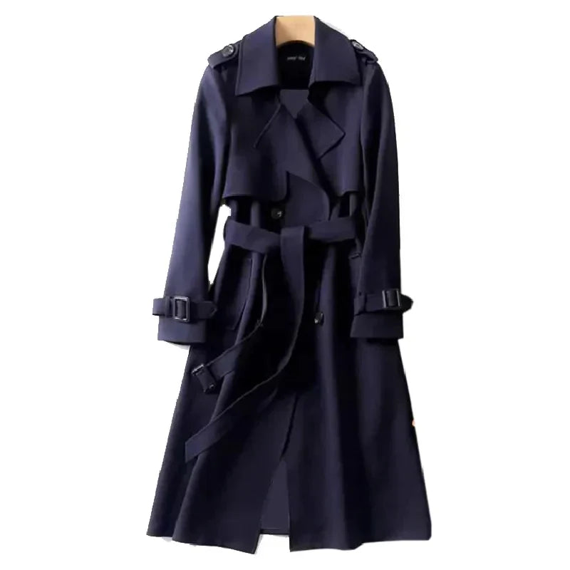 Women's winter trench coat - Leota