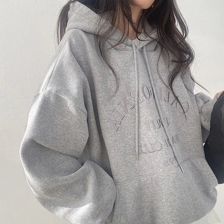 Jess | Casual oversized hoodie with pockets and drawstring - ideal for fall/winter