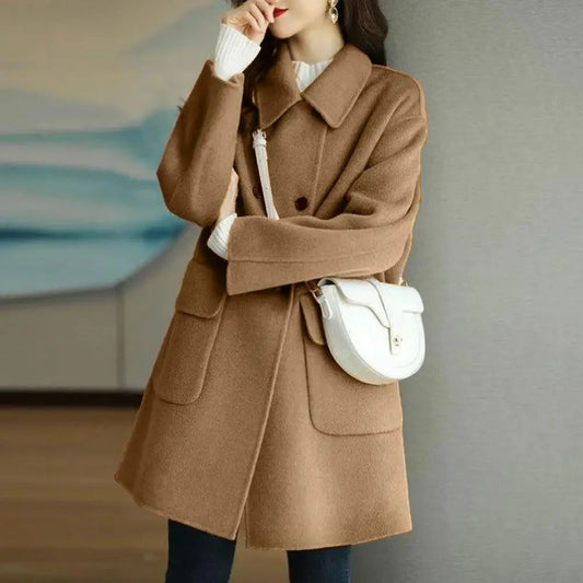 Stylish wool coat for women - Ysolde