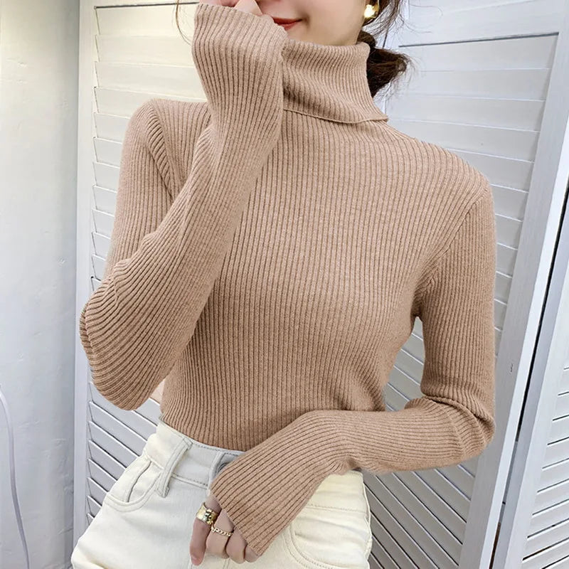 Turtleneck sweater for women