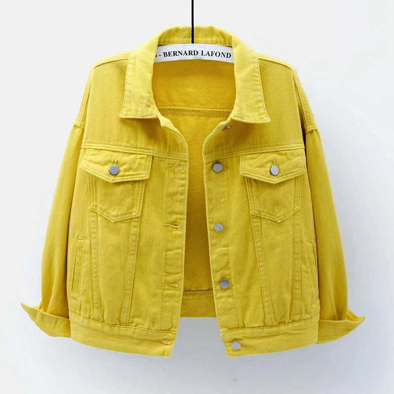 Classic denim jacket for women