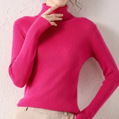 Lucy- Women's fall turtleneck sweater