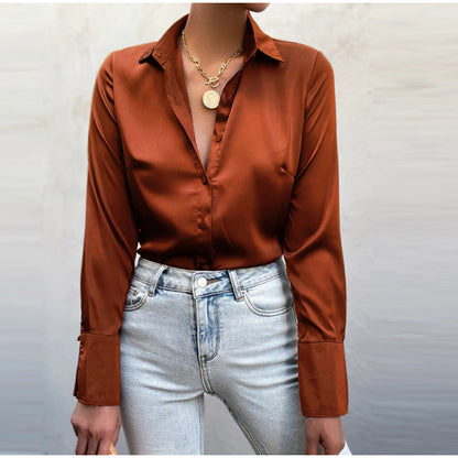 Sammie Satin Blouse | The perfect blouse for any occasion!