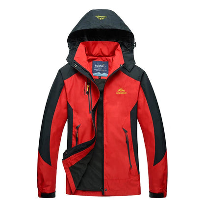 Waterproof trekking windbreaker for women - Denise