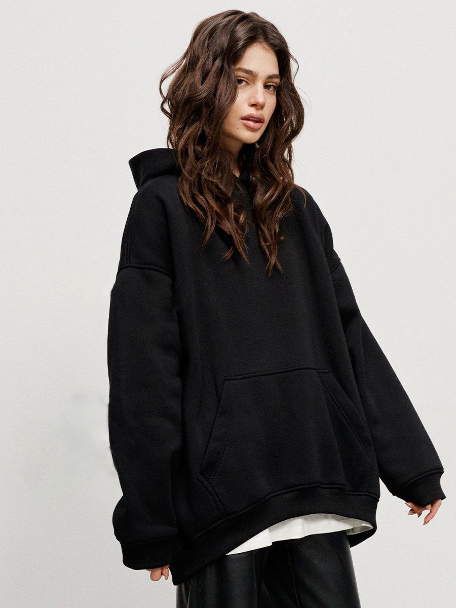 Hannah - Women's Comfortable Fall Oversize Hoodie with Front Pocket