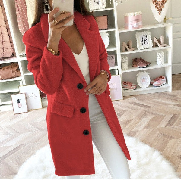 Stylish fall and winter coat for ladies