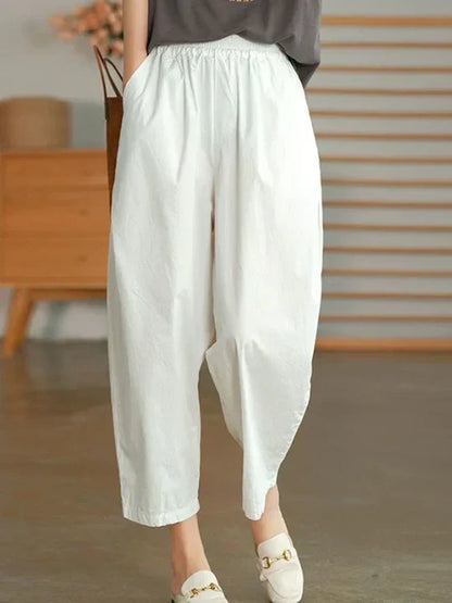 Geraldine - Cotton summer pants