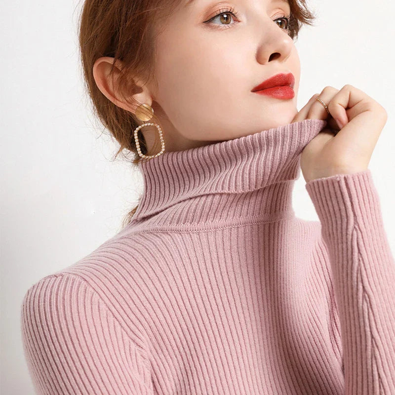 Turtleneck sweater for women