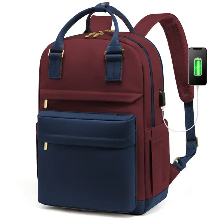 Jude | Modern Laptop Travel Backpack - Minimalist Design & Practical