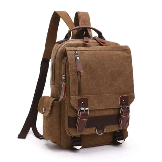 Thijs | Vintage Backpack - Large Multifunctional Travel Bag for Adventurers