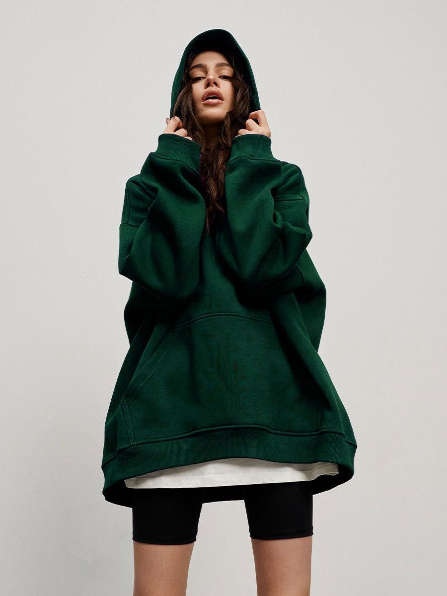 Jess | Comfortable oversized hoodie with front pocket - ideal for fall/winter