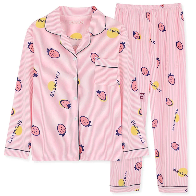 Jess-Mode | Comfortable Pyjama Set With Playful Print For Women