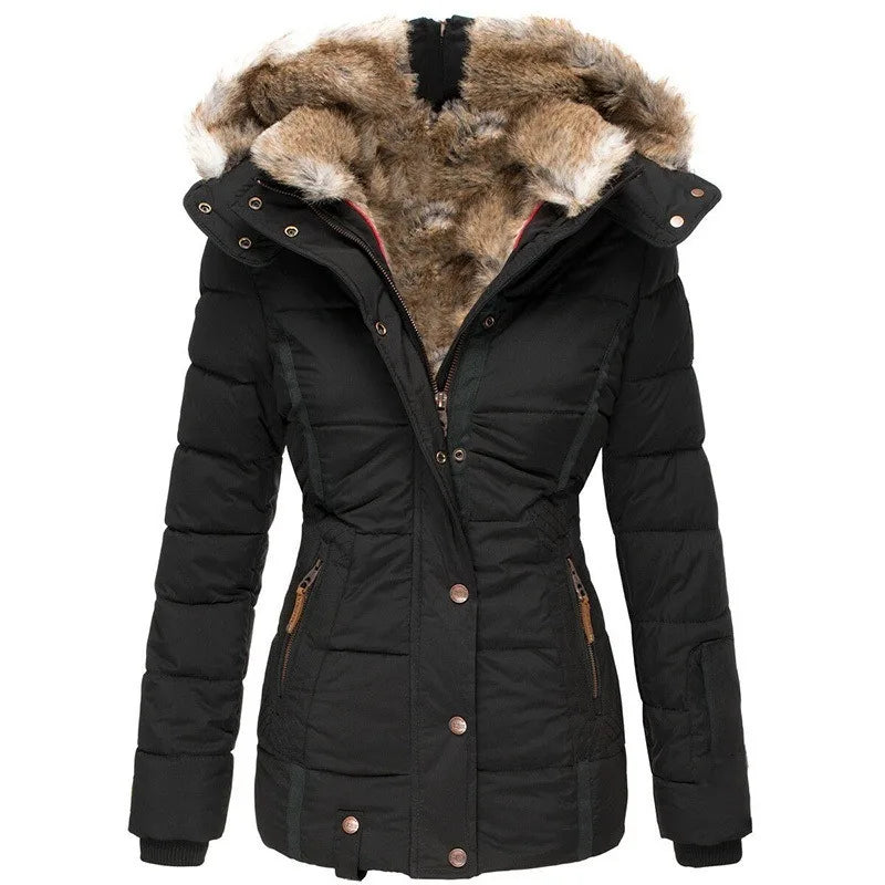 Tommy | jacket for ladies with collar and fur