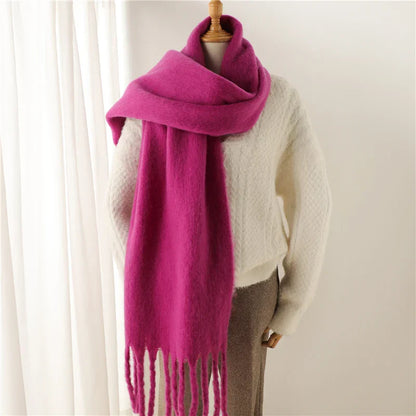 Velucci | Chic Colorful Winter Scarf for Ladies