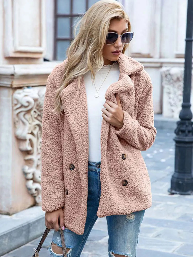 Adèle Faux Fur Jacket