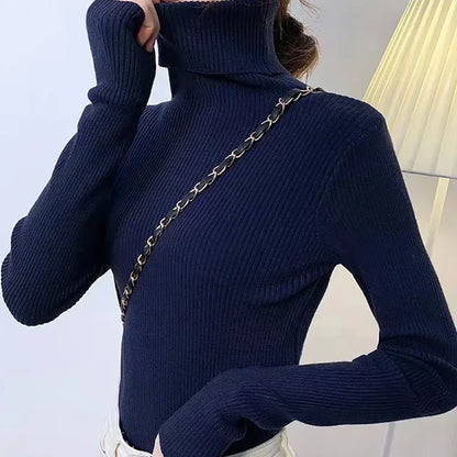 Lucy- Women's fall turtleneck sweater