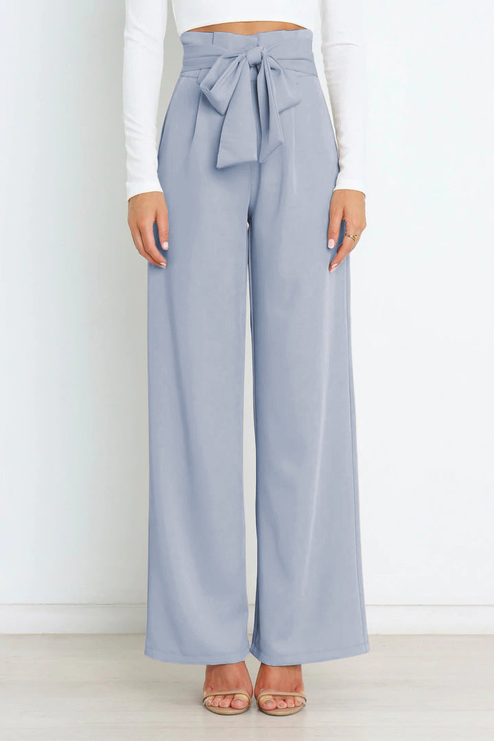 Natalie - Stylish Tie Belt Pants for Women