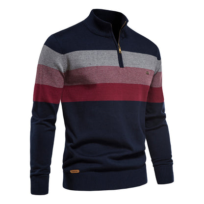 Yadrian Sweater | Men's cotton zip-up sweater