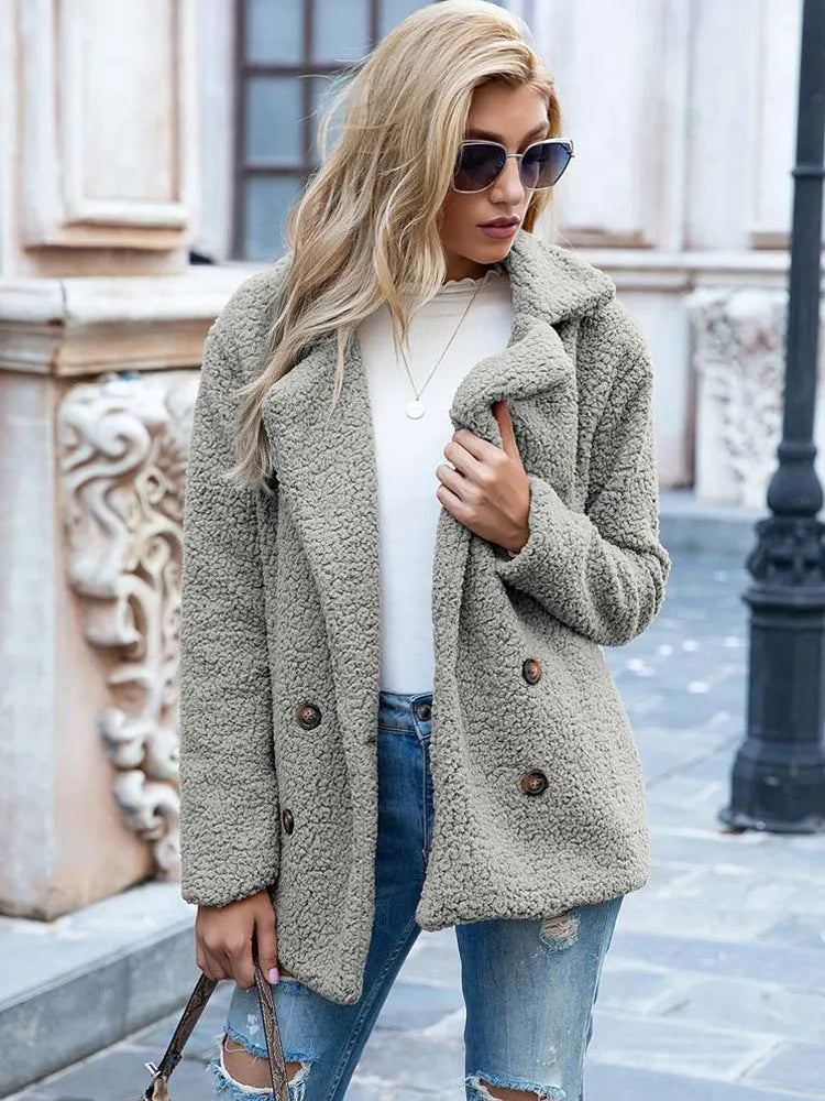 Adèle Faux Fur Jacket