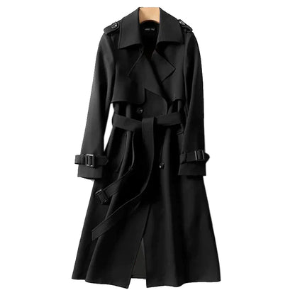 Women's winter trench coat - Leota