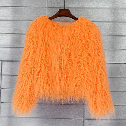 Stylish Fux fur coat for women - Martina