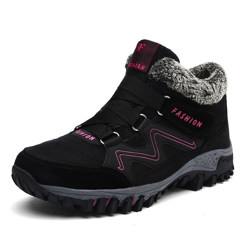 Comfortable shoes, men's and women's snow boots